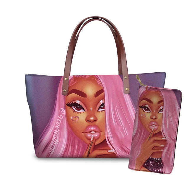 Custom Designer Famous Brand Wholesale Luxury Hand Bag Sets African Ladies Hand Bags Handbag Women Purses and Handbags Crossbody