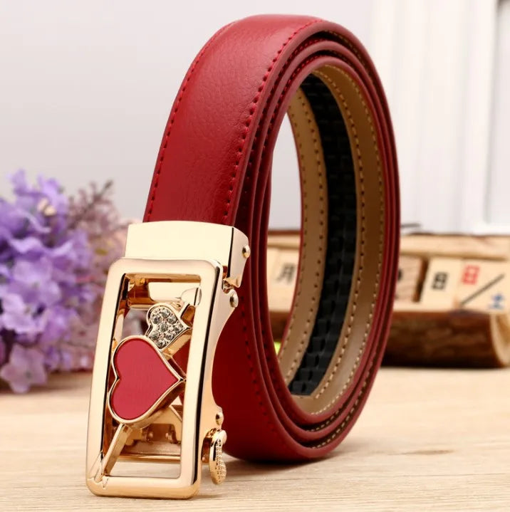 Women belts For Women's Jeans Fashion Buckle Waist Leather Strap High Quality Designer Strap belt Cinturon Mujer Cowskin belt