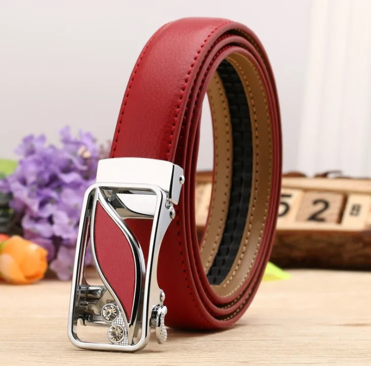 Women belts For Women's Jeans Fashion Buckle Waist Leather Strap High Quality Designer Strap belt Cinturon Mujer Cowskin belt