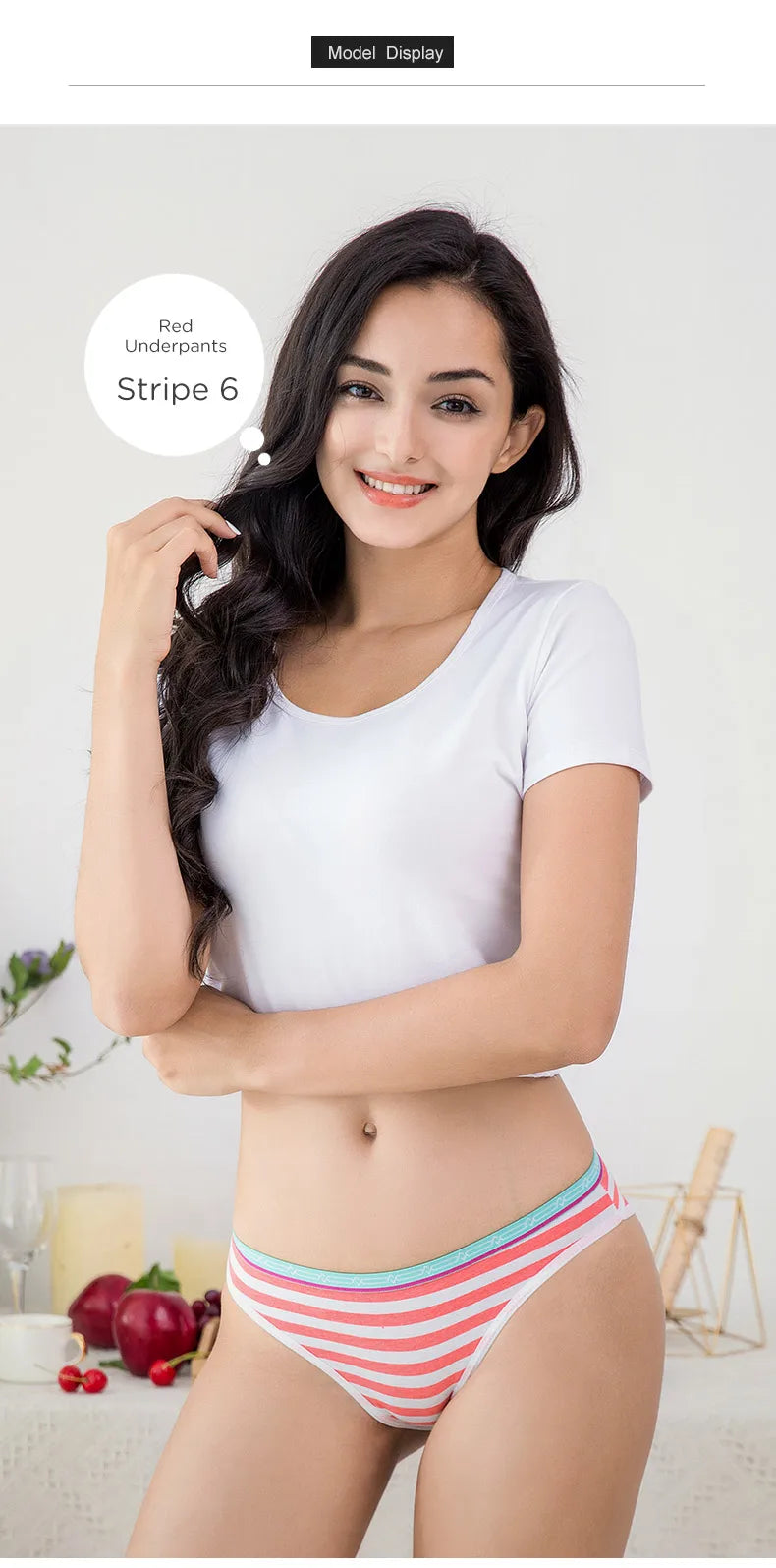 Sexy Panties for Women Female Underwear Bikini Cotton Crotch Briefs Lingerie Intimate Ladies Low Rise Waist Breathable FUNCILAC