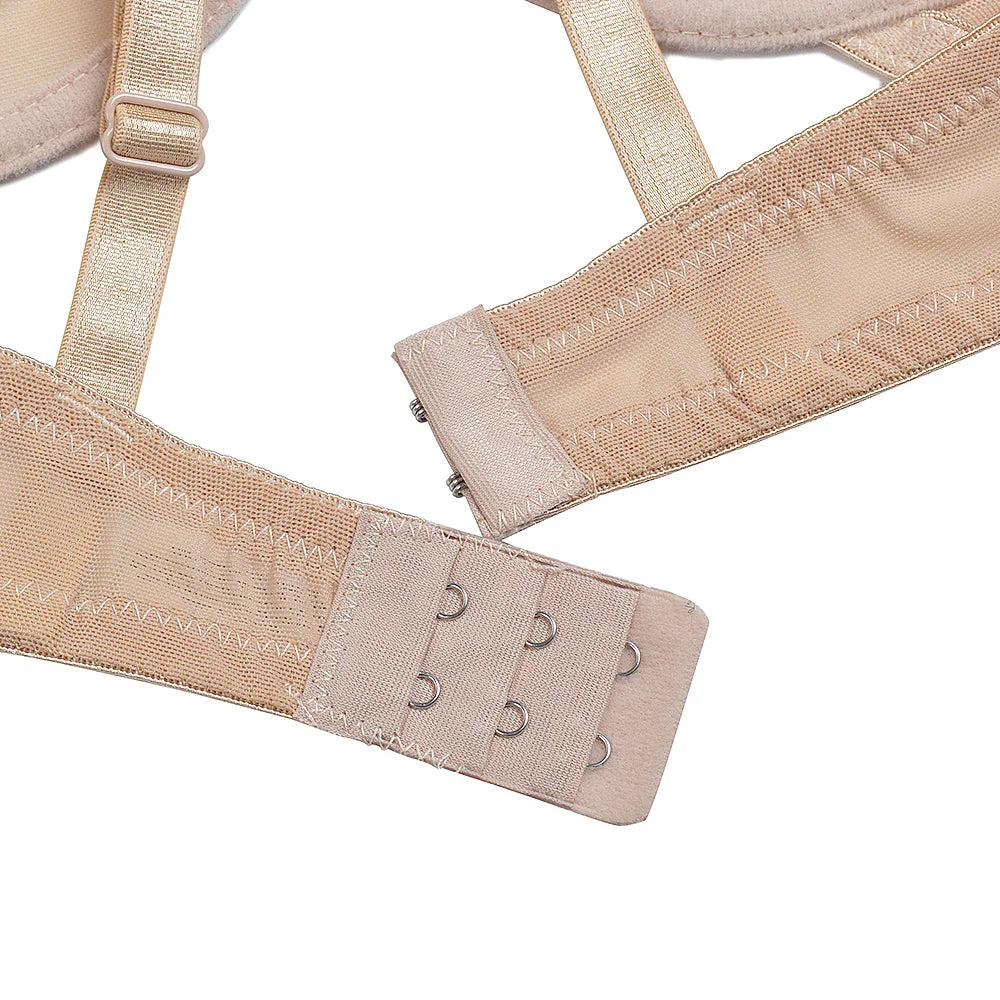 New Women Hollow bra see through sexy gauze mesh transparent ultra thin Bras B C D E F 75 80 85 90 95 100 US EU UK Dropshipping