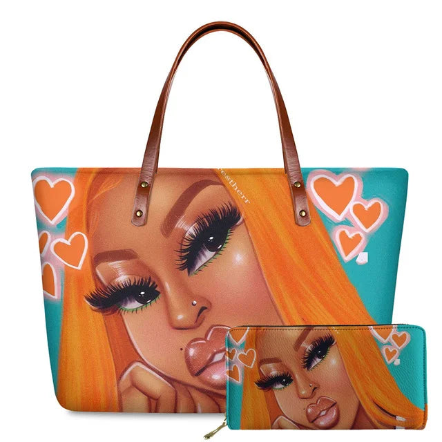 Custom Designer Famous Brand Wholesale Luxury Hand Bag Sets African Ladies Hand Bags Handbag Women Purses and Handbags Crossbody