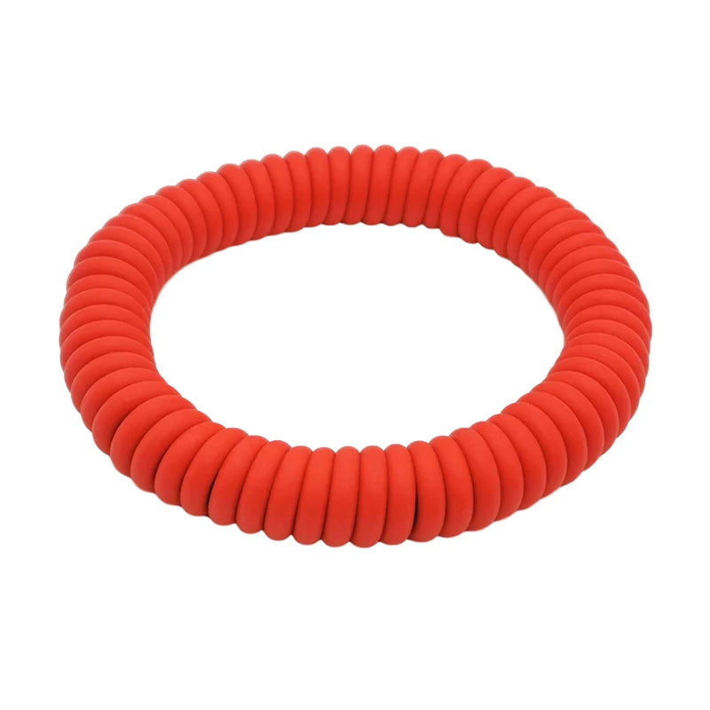 UKEBAY New Round Handmade Bangles For Women Rubber Bracelets 4 Colors Design Luxury Charm Bangles Birthday Gift Mom Punk Jewelry