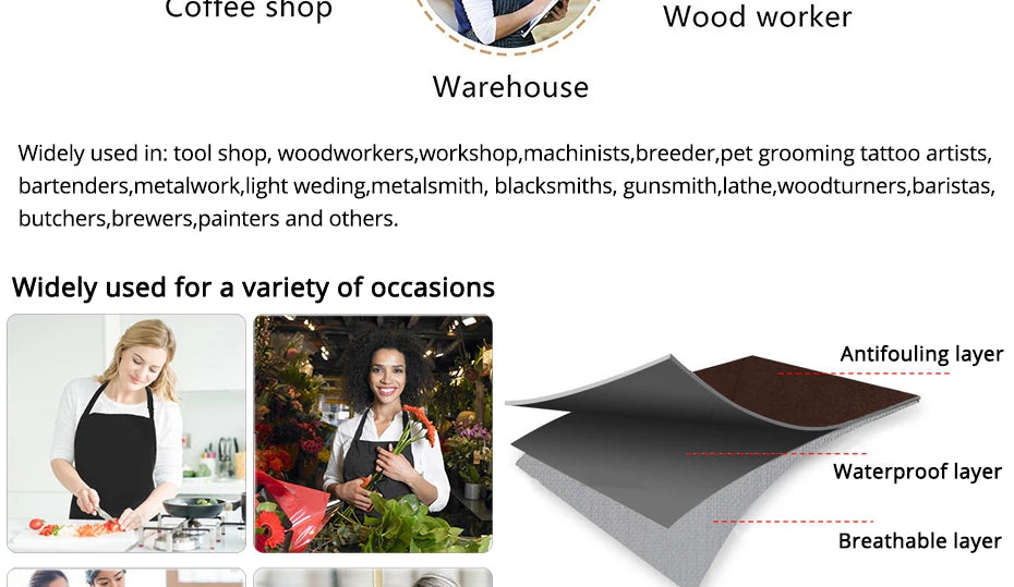 Unisex Simple Denim Apron Kitchen Accessory Sleeveless Apron Cooking Restaurant Barista Work Apron Durable Sanitary Baking Apron