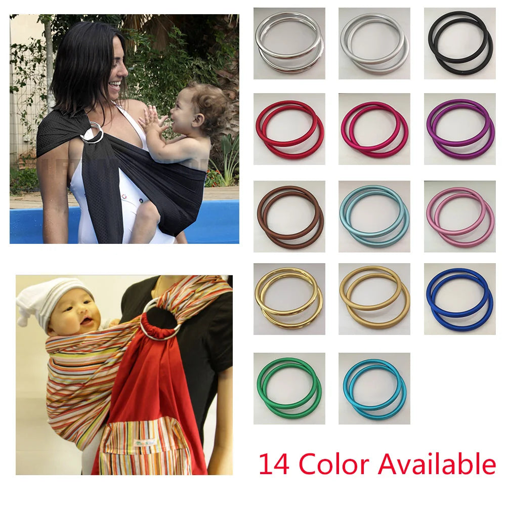 Large Aluminum Rings Designed for Baby Slings Carrier Make Your Own Ring Sling