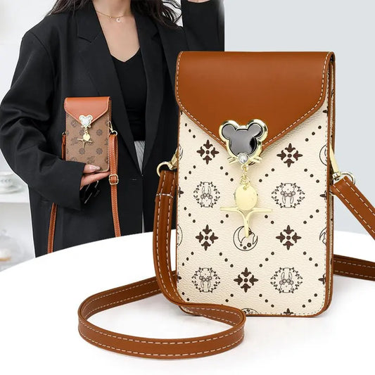 New Designer Luxury Goods Factory Wholesale Custom Handbag Fashion Women's Outdoor Mobile Phone Bag in the Summer of 2025