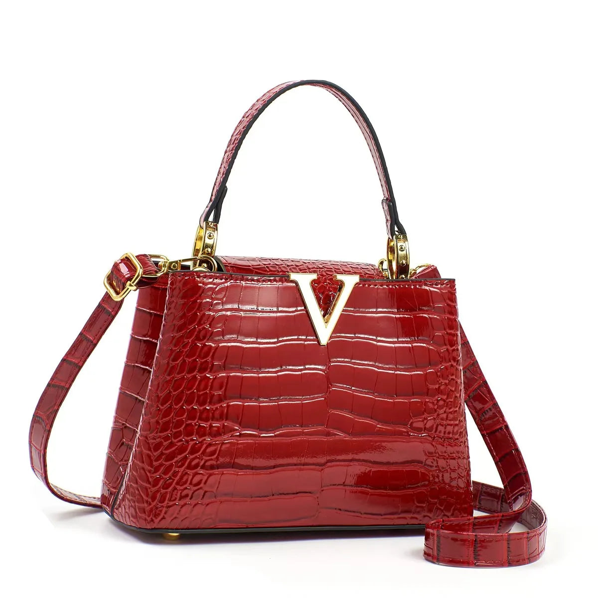 Bag 2025 Latest Trendy High-quality Large Size PU Leather Bag Fashionable Large Capacity Luxury Lady Women's Handbag