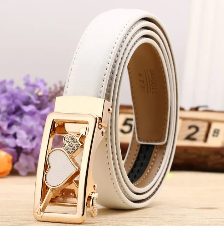 Women belts For Women's Jeans Fashion Buckle Waist Leather Strap High Quality Designer Strap belt Cinturon Mujer Cowskin belt