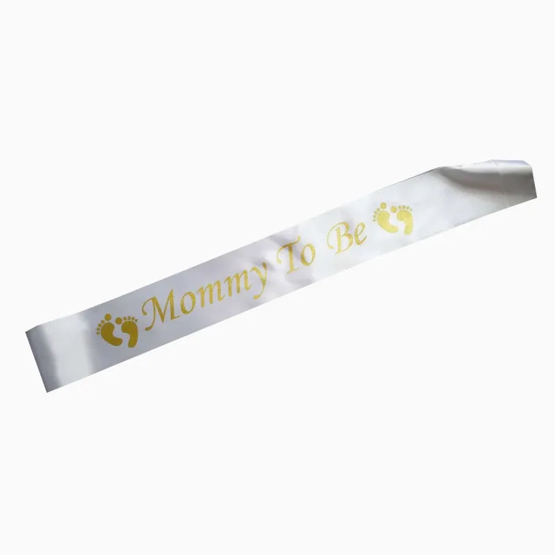 1pcs Bride To Be or mommy to be Satin Sash for Bachelorette Hen Party Sash Wedding Party Bridal Shower Decoration Supplies
