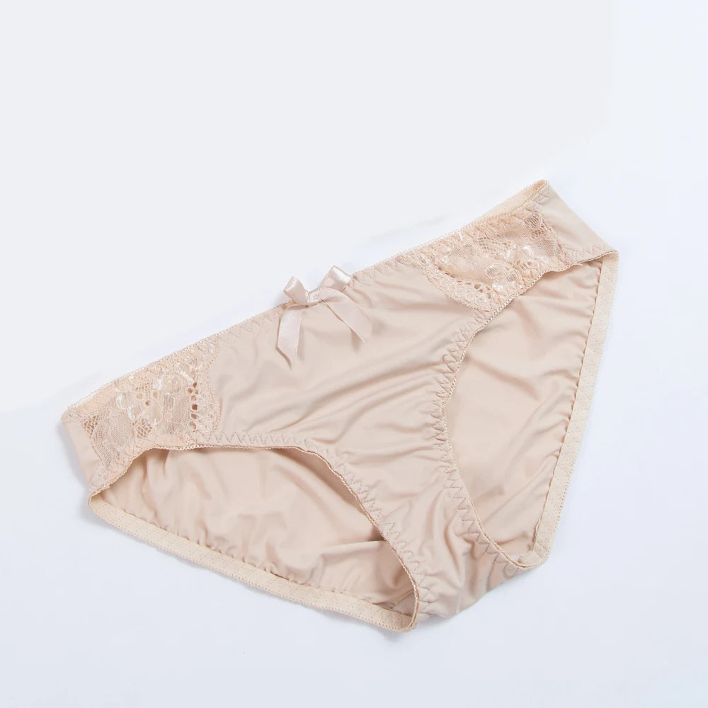Panties For Women Seamless Panty Set Solid Invisible Underwear Sexy Low Waist Briefs Women's Underpants Lingerie Dropship