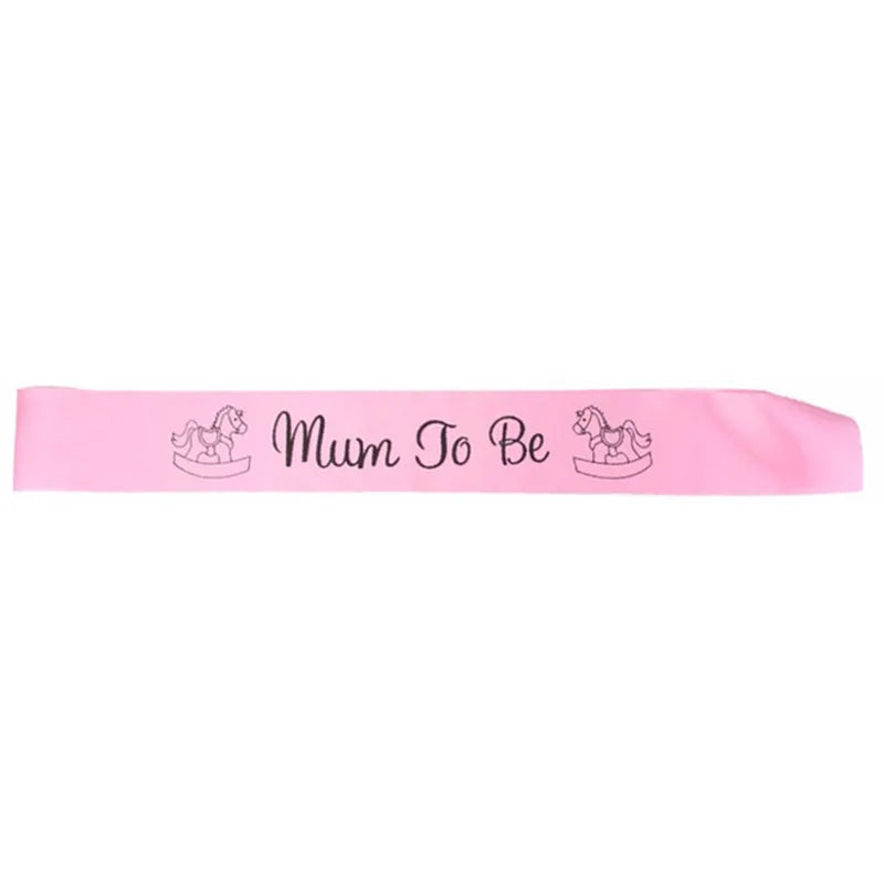 1pcs Bride To Be or mommy to be Satin Sash for Bachelorette Hen Party Sash Wedding Party Bridal Shower Decoration Supplies