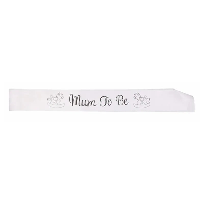 1pcs Bride To Be or mommy to be Satin Sash for Bachelorette Hen Party Sash Wedding Party Bridal Shower Decoration Supplies