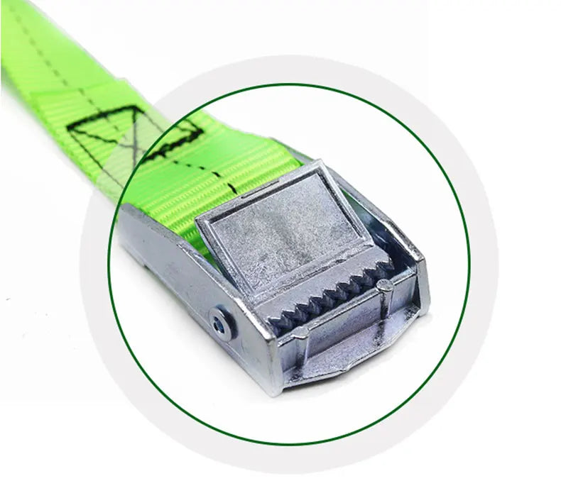 Strong Buckle Tie Down Belt cargo straps for Car motorcycle bike With Metal Buckle Tow for Luggage Bag Rope Ratchet Belt