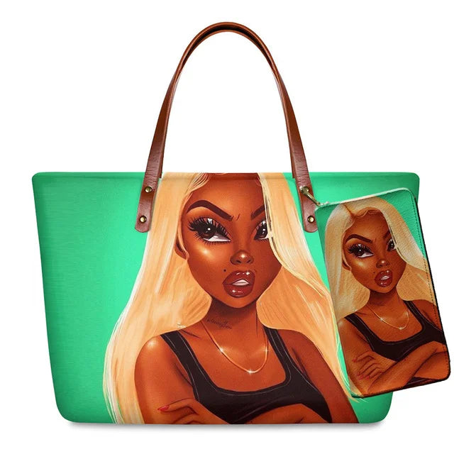 Custom Designer Famous Brand Wholesale Luxury Hand Bag Sets African Ladies Hand Bags Handbag Women Purses and Handbags Crossbody