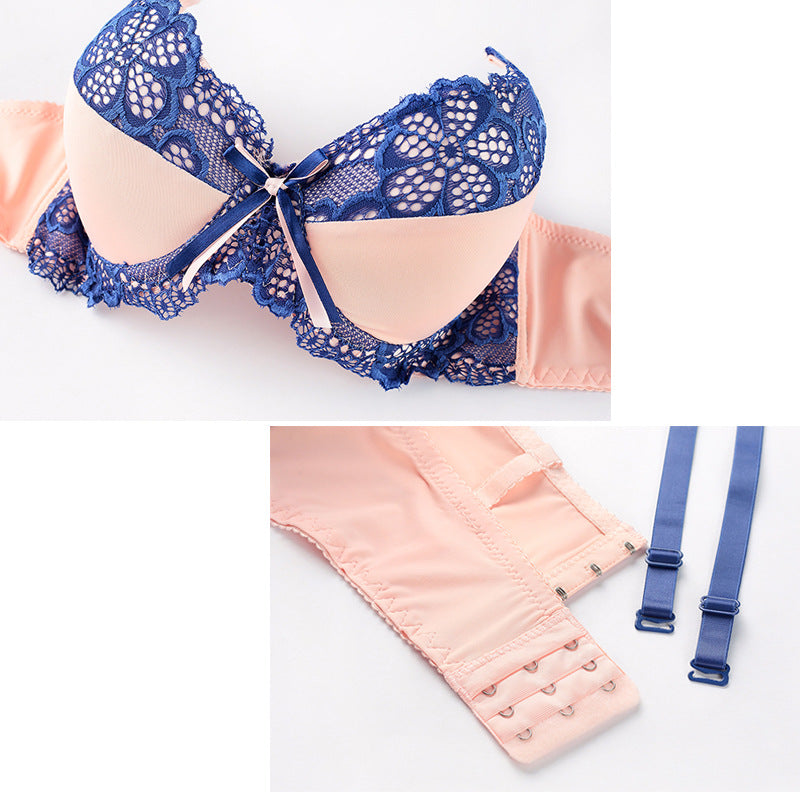 2025 New Women Bras Fashion Sexy Lace Bra Push Up Plus Size Bralette Thin Cup Underwire Bras Underwire Lingerie Underwear Top