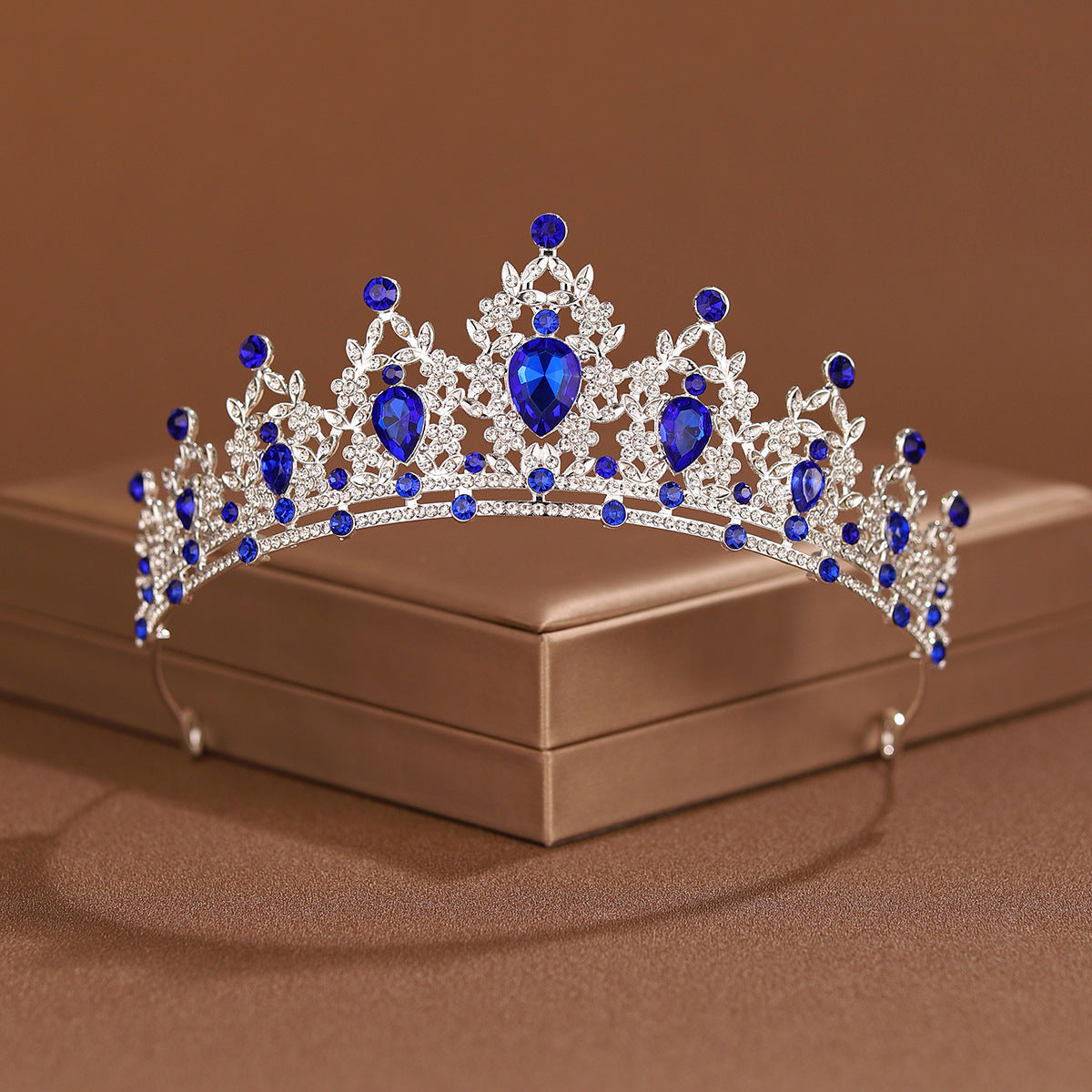 24 colors Bridal Headwear Full Of Sweet Atmosphere Baroque Gold-colour Ladies' Tiaras For Wedding Bride