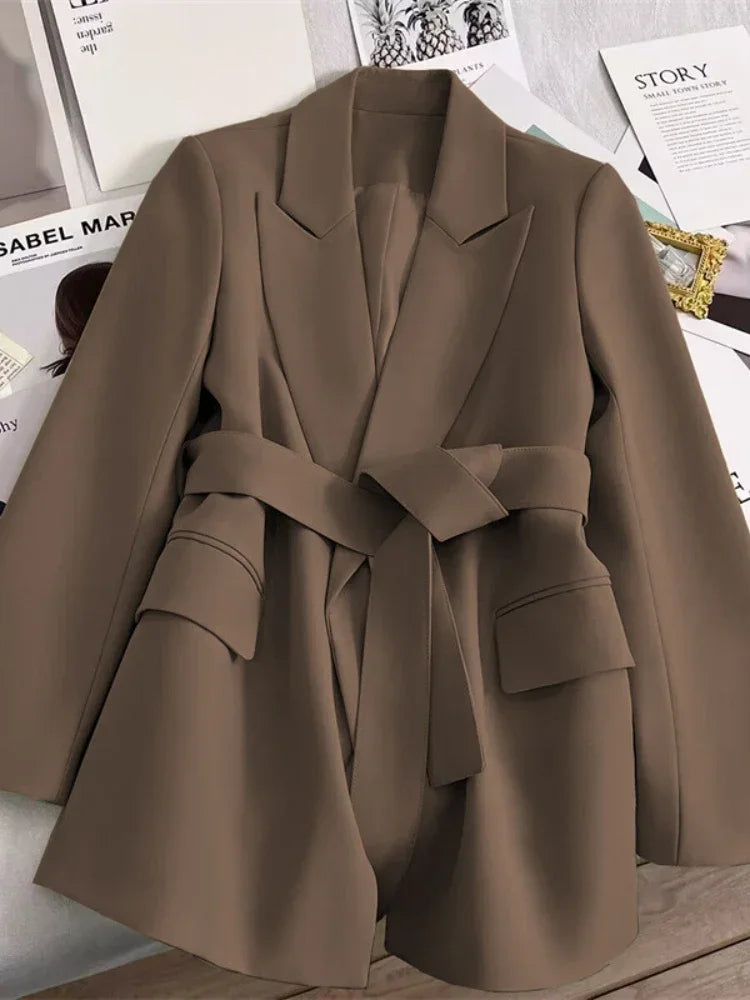 Blazer for Women Spring Autumn New in Outer Wears Office Lady Fashion Blazers Loose Fit  Women Clothing Coats Women's Jacket