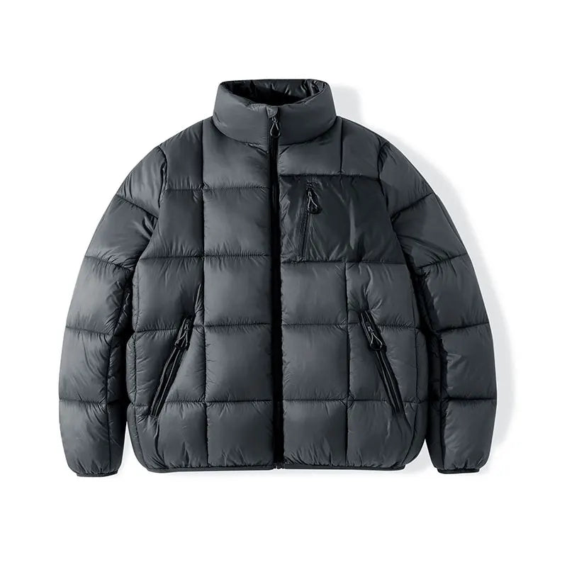 Winter Warm Men Jacket Coats Outdoor Leisure Parka Cotton-Padded Men's Pure Cotton Slim Warm Coat High Quality Street Parka Men