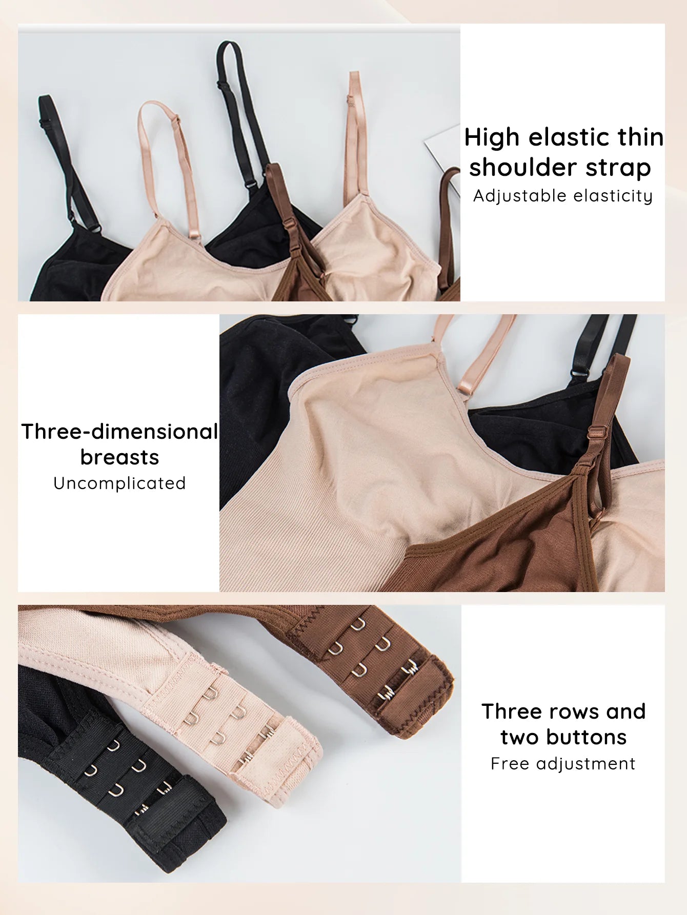 High Elastic Bodysuit for Women Tummy Control Shapewear Sexy Seamless Sculpting Thong Body Shaper Slimmer Slimming Black Tank