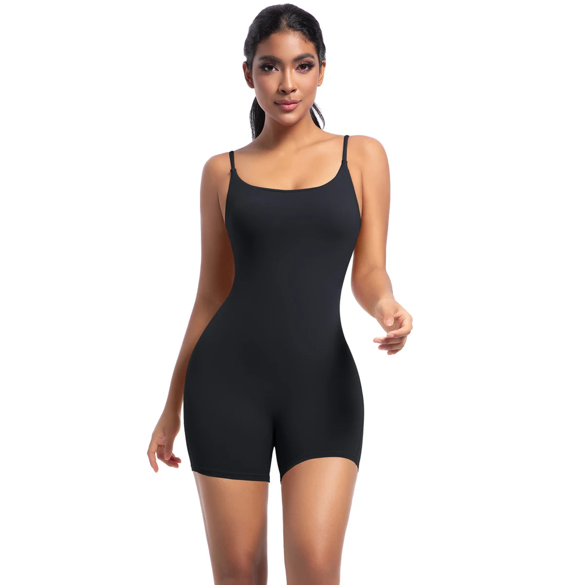 Women Bodysuits Women Strappy Romper Seamless Jumpsuit Romper Backless Set Fitness Bodysuit  Hip Lift One-piece Sports Bodysuit