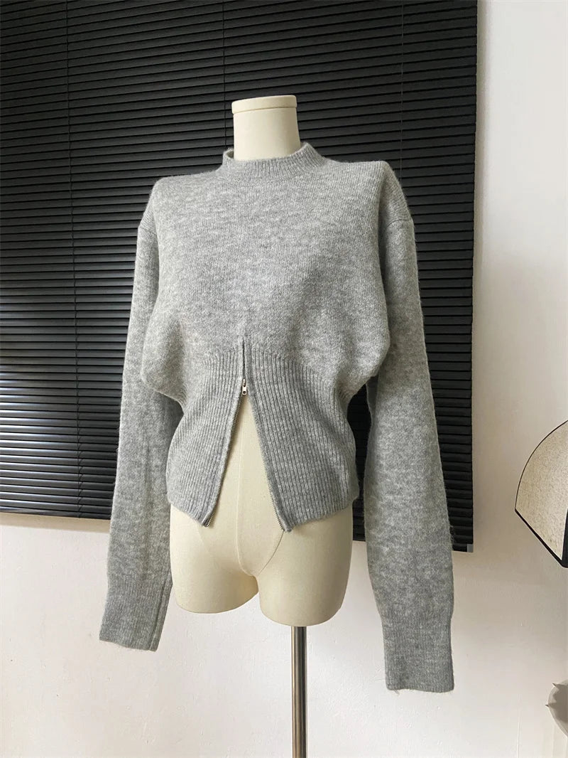 Sweater Women Winter Pullover Girls Sweater Oversize Knitting Tops Vintage Long Sleeve Fall Female Knitted Outerwear Warm Pull