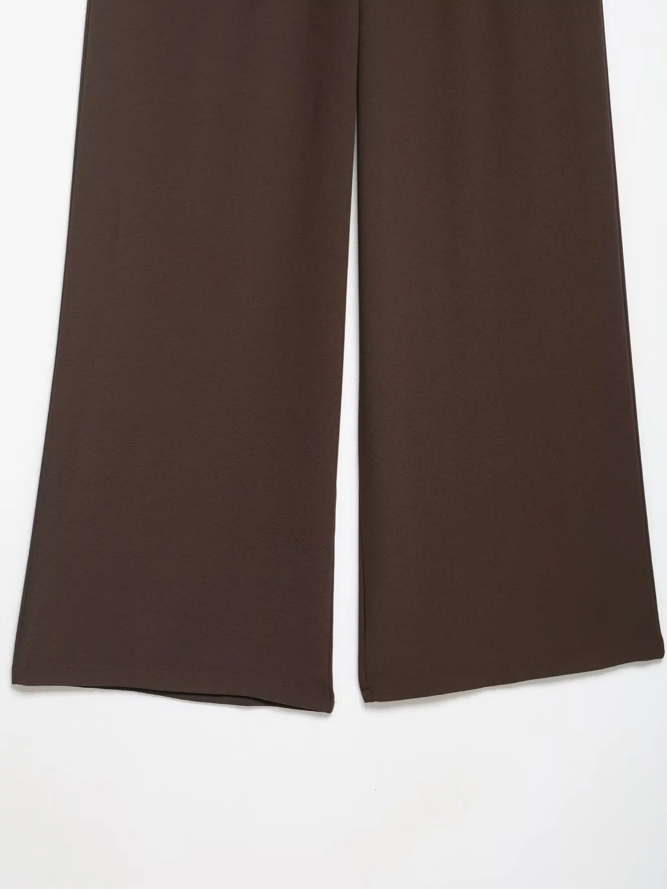 Women's Casual Suit Women Shirts Top+ Wide Leg Pants Two Pieces Sets For Women Long Sleeve Shirts Elastic Waist Trousers Suit