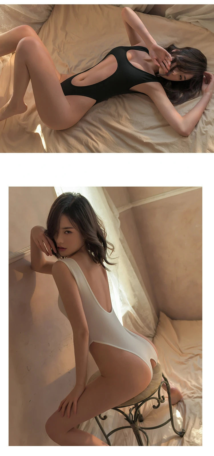 Sexy Open Crotch Jumpsuit High Elastic Backless Erotic Bodysuit Hot Uniform Temptation Serotic Lingerie Sleepwear Exotic Apparel