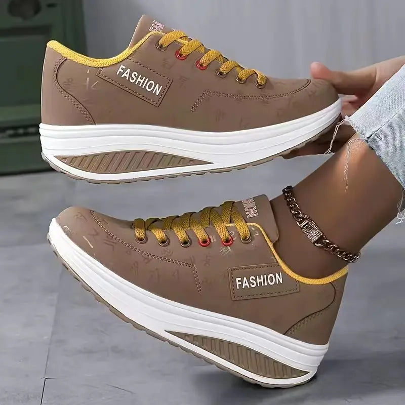 Shoes for Women Sneakers Casual Sports Shoes Comfortable Wedge Woman Sneakers Non Slip Slippers Casual Swinging Shoe Woman Shoes