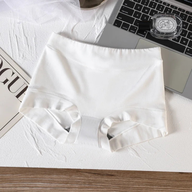 Women's Panties Fully Surrounded Comfortable Antibacterial Crotch Traceless Pure Cotton High Elasticity Breathable Underpants
