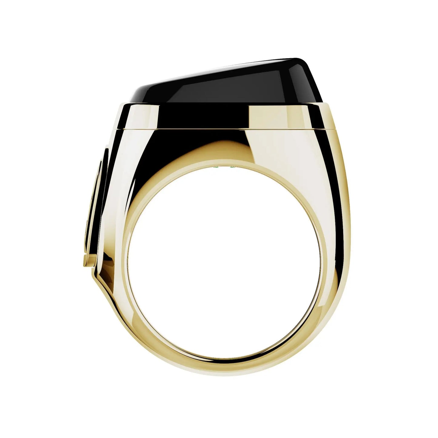 Metal Ring with Charging Compartment, Digital Display Counting, Smart Ring, Bluetooth Electronic Finger Counter