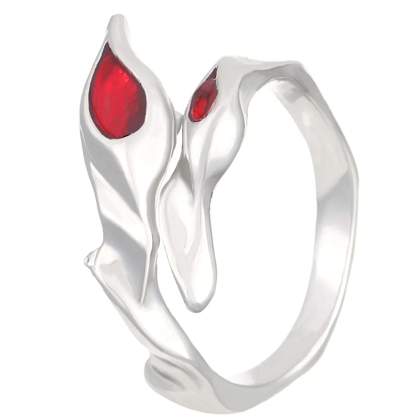 Gothic Rings irregular Darkness Red Style open ring for women index finger Ring Jewelry Gift
