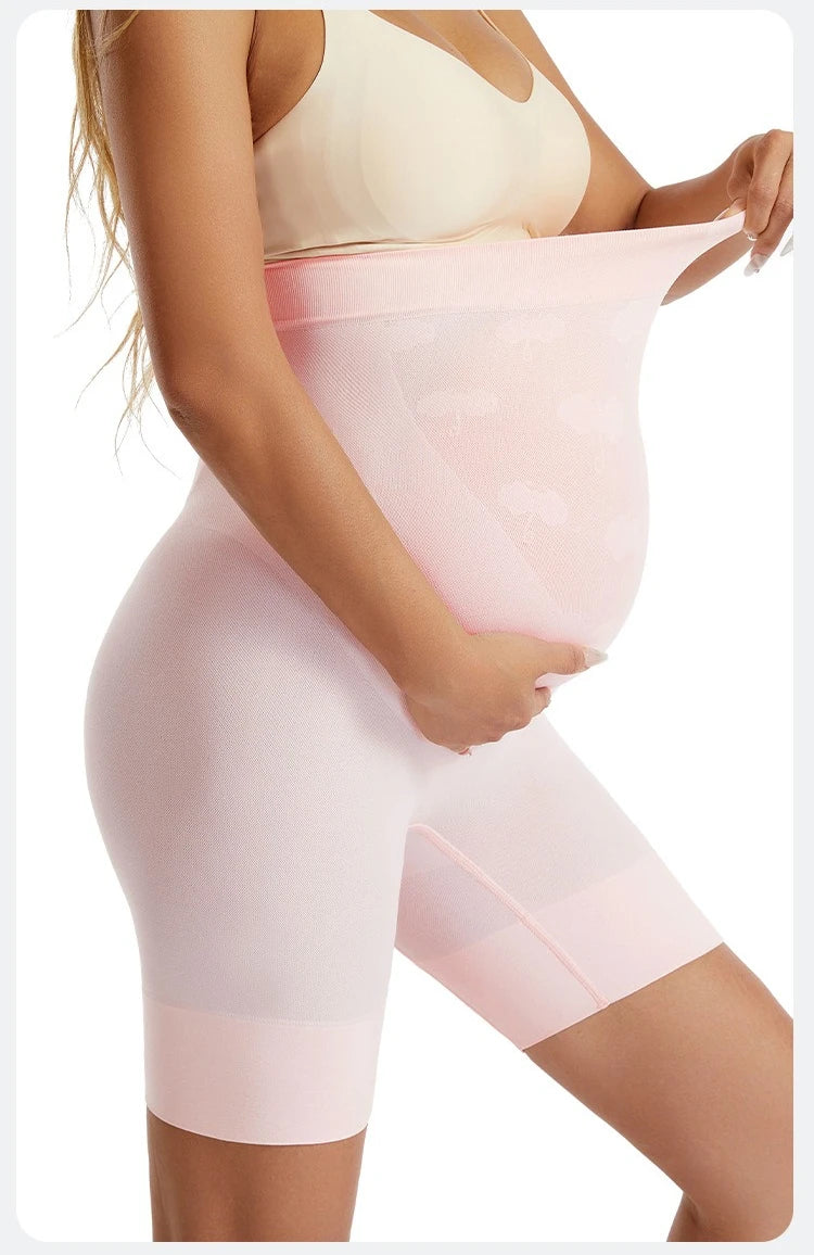 Plus Size Maternity Underwear Seamless for Women Postpartum Panties with Tummy Support Comfort Pregnancy Underwear for Women