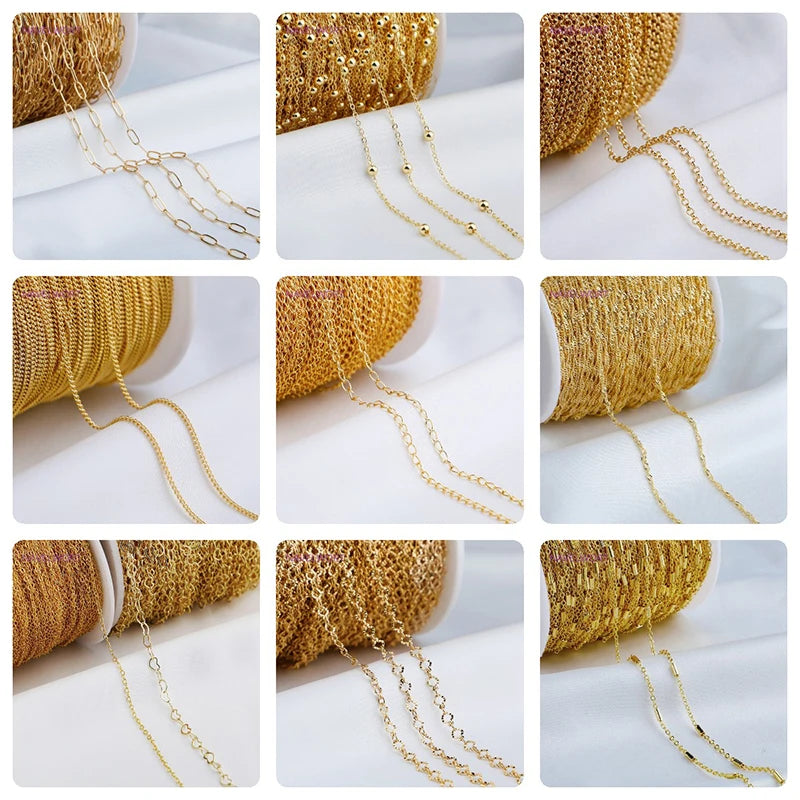 Wholesale 18K Gold Plated Brass 6/8/10/12MM Round Twist Closed Ring Connectors Accessories For DIY Jewelry Making Supplies