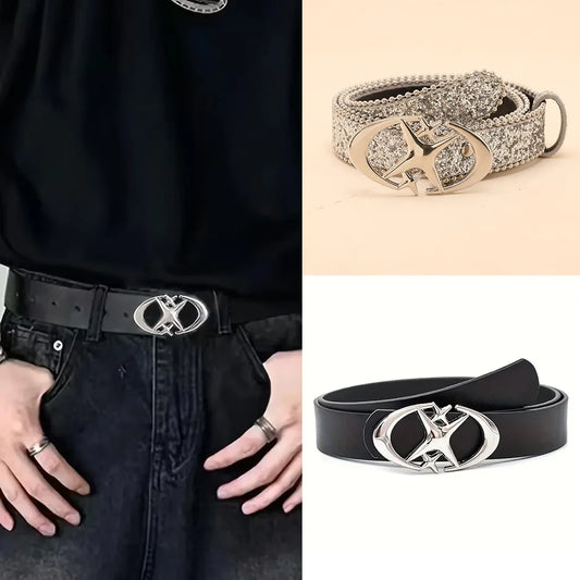 Designer Belts for Women High Quality Luxury Unisex Jeans Men Gift Belt Female Y2K Shinny Sequin Strap Dress Waistband Western