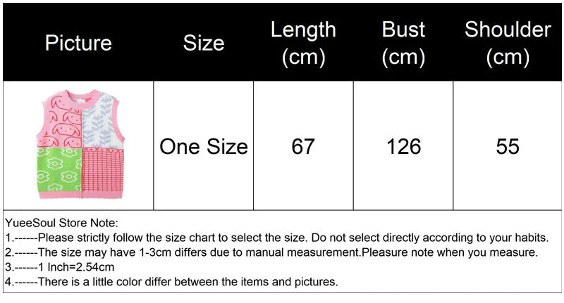Sweet Kawaii Sweater Vest Printed Sleeveless Casual Outerwear Knitted Waistcoat 2023 Vintage Y2K Spring  E Girl Pullovers Tops