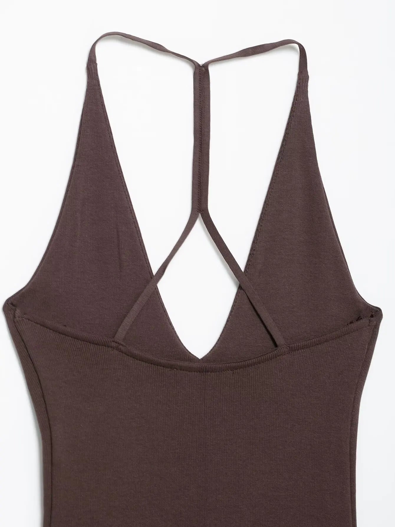 Women Fashion Sexy  Bodysuit Backless Tops Slim Women Top Chic V Neck Sling Body Suits Summer Female High Street Outwear