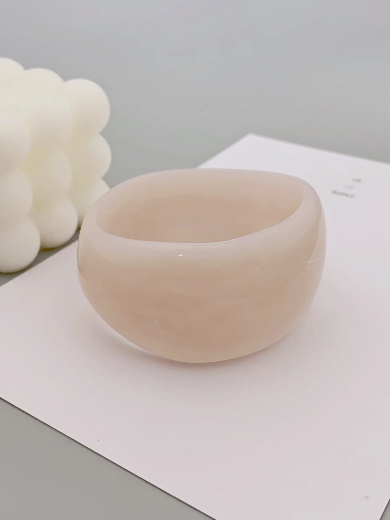 Fashionable irregular bangles with marble pattern for women bracelets for women