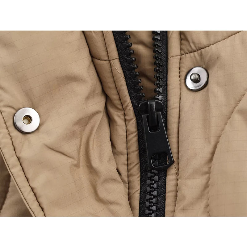 2025 Winter Jacket For Women Hooded Waterproof Parka Coat Female Long Sleeve Jackets Woman Fashion Street New Outerwears