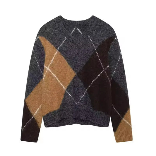 Women's Sweater New Autumn New Fashion Sweaters for Women Long Sleeve Pullover Casual Knitwear Top 