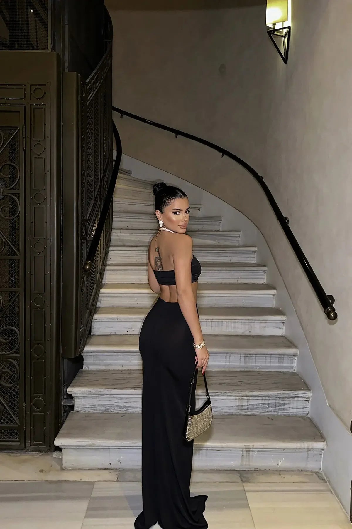 New Summer Fashion Women Skirt Streetwear Solid Skirts Appliques Sexy Split Slim Elegant Female Party Straight High Waist Skirts