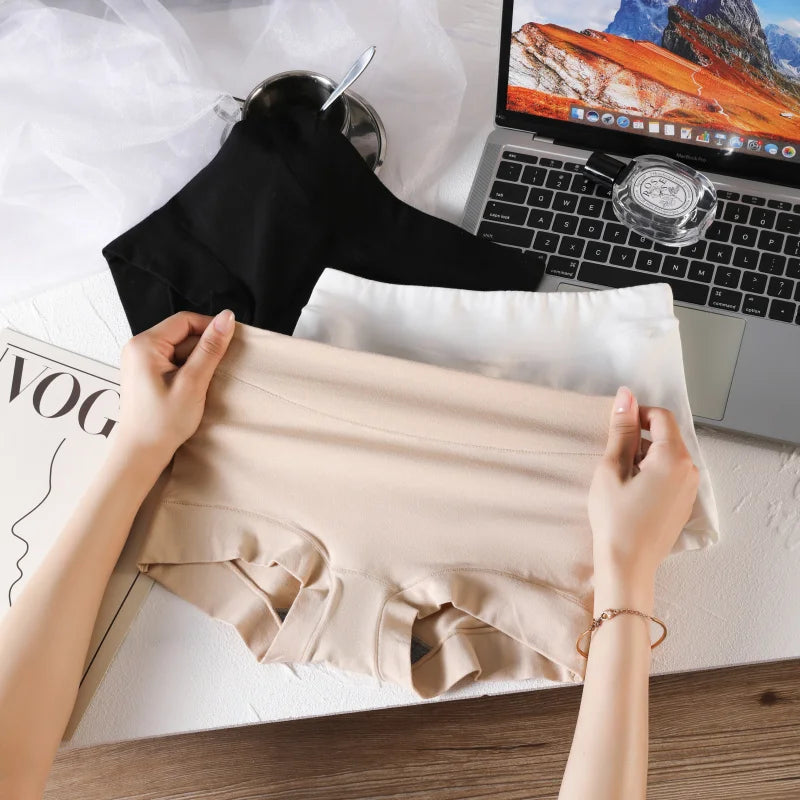 Women's Panties Fully Surrounded Comfortable Antibacterial Crotch Traceless Pure Cotton High Elasticity Breathable Underpants