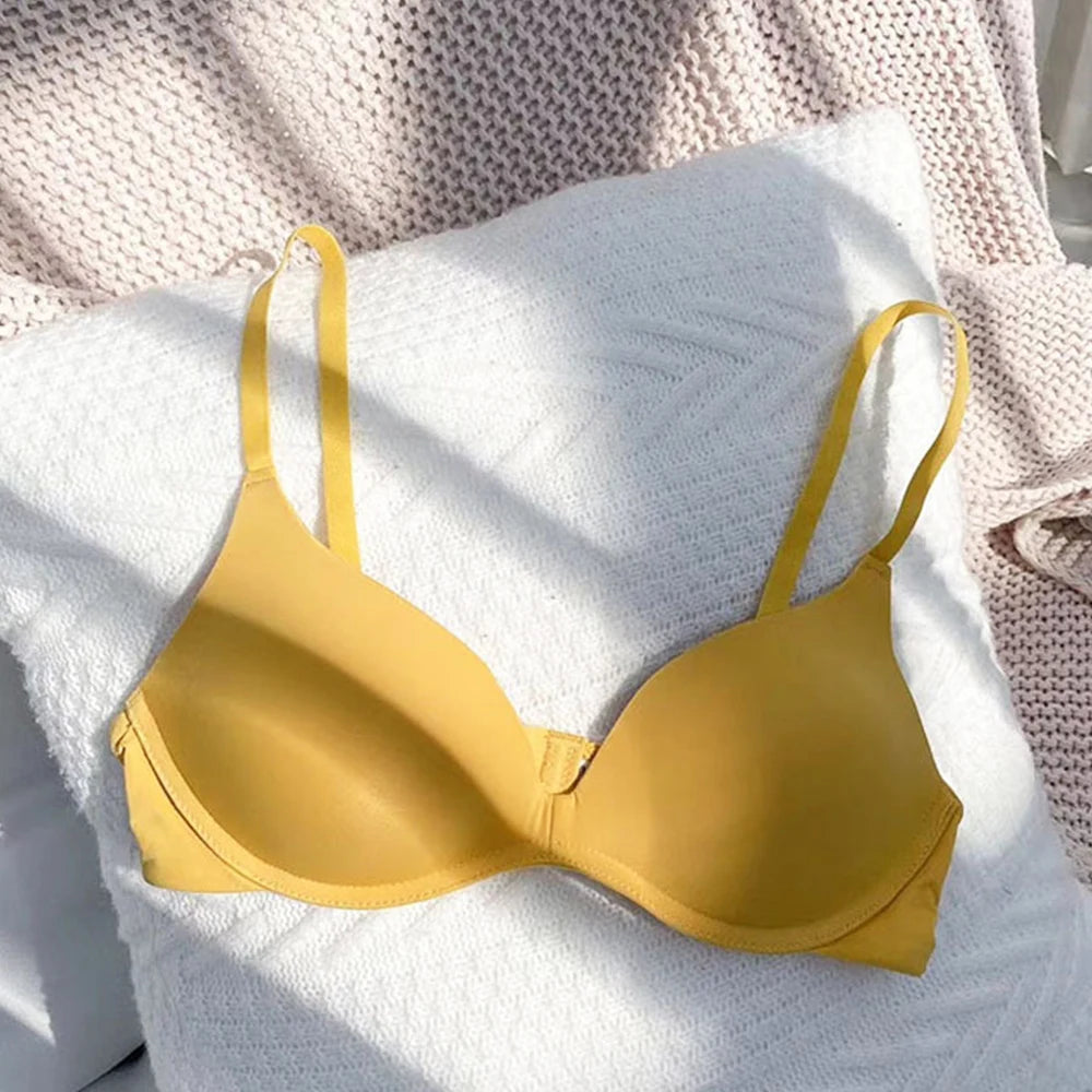 Womens Bra Slight Bralette Wireless Sexy Lingerie Female Underwear Small Chest Wear BH Tops Size AAA AA A B Cup