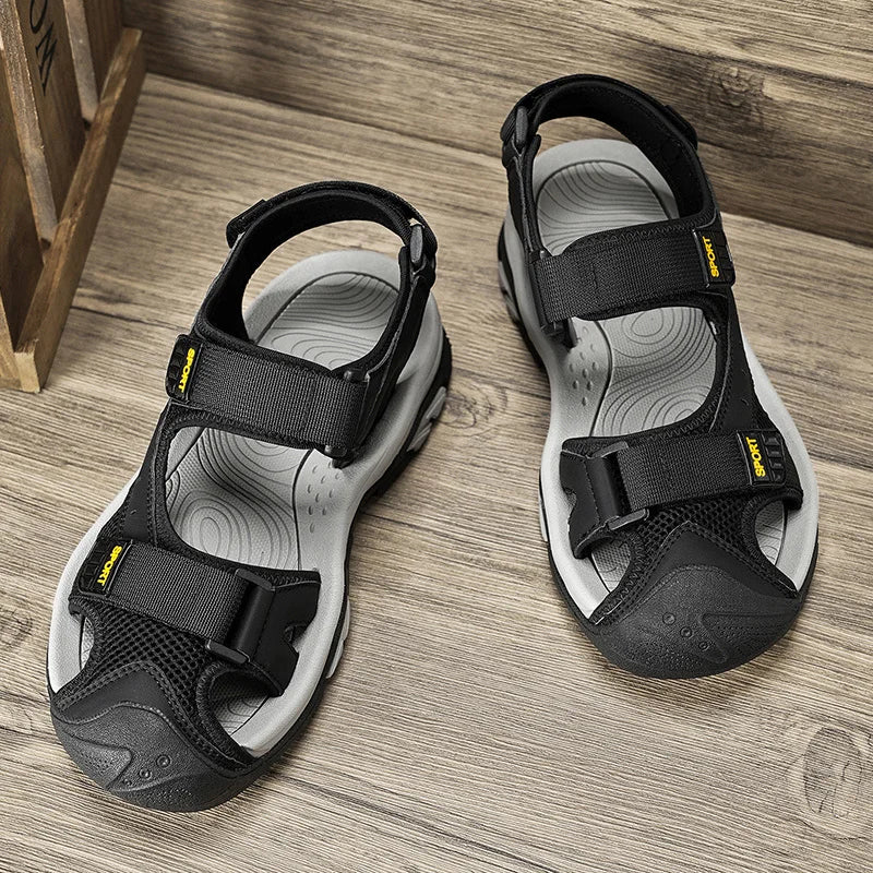 Baotou beach shoes, sandals, trendy shoes, sports outdoor slippers, versatile, non-slip and wear-resistant