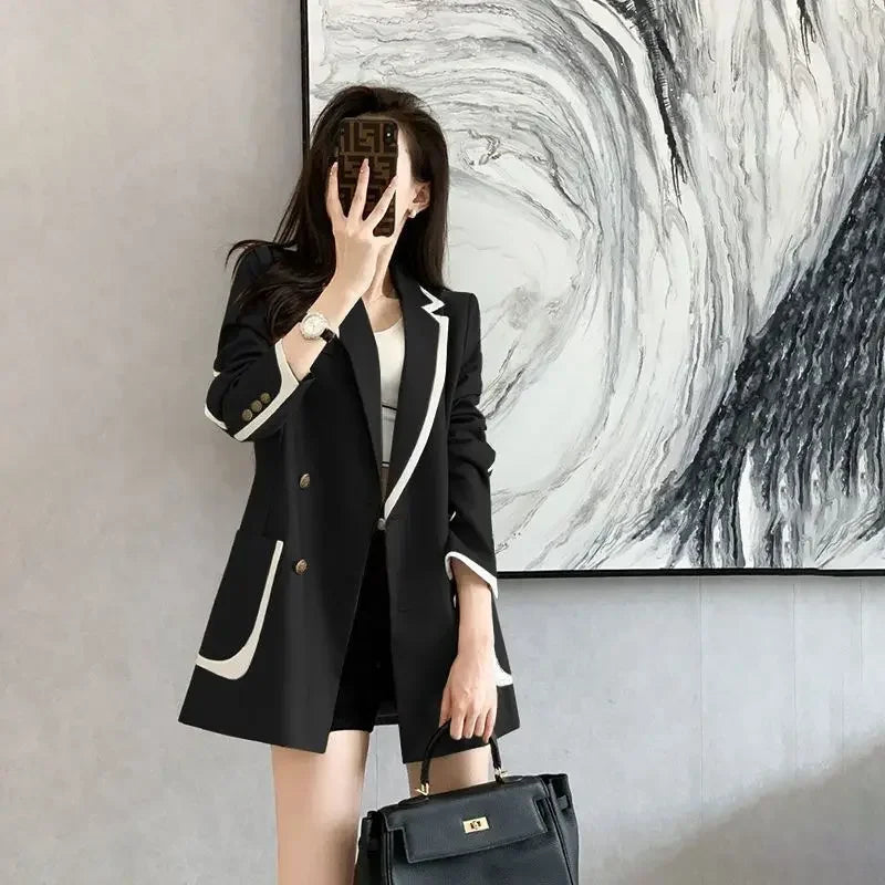 Outerwears High Quality Spring Autumn Coats for Women 2025 New Arrivals Blazer Woman In Promotion Elegant and Youth Deals Jacket