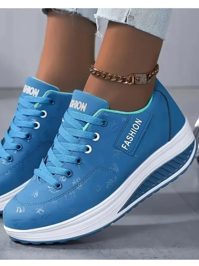 Shoes for Women Sneakers Casual Sports Shoes Comfortable Wedge Woman Sneakers Non Slip Slippers Casual Swinging Shoe Woman Shoes