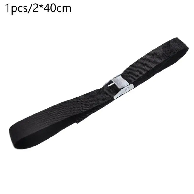 Buckle Tie-Down Belt Cargo Straps For Car Motorcycle Bike With Metal Buckle Tow Rope Strong Ratchet Belt for Luggage