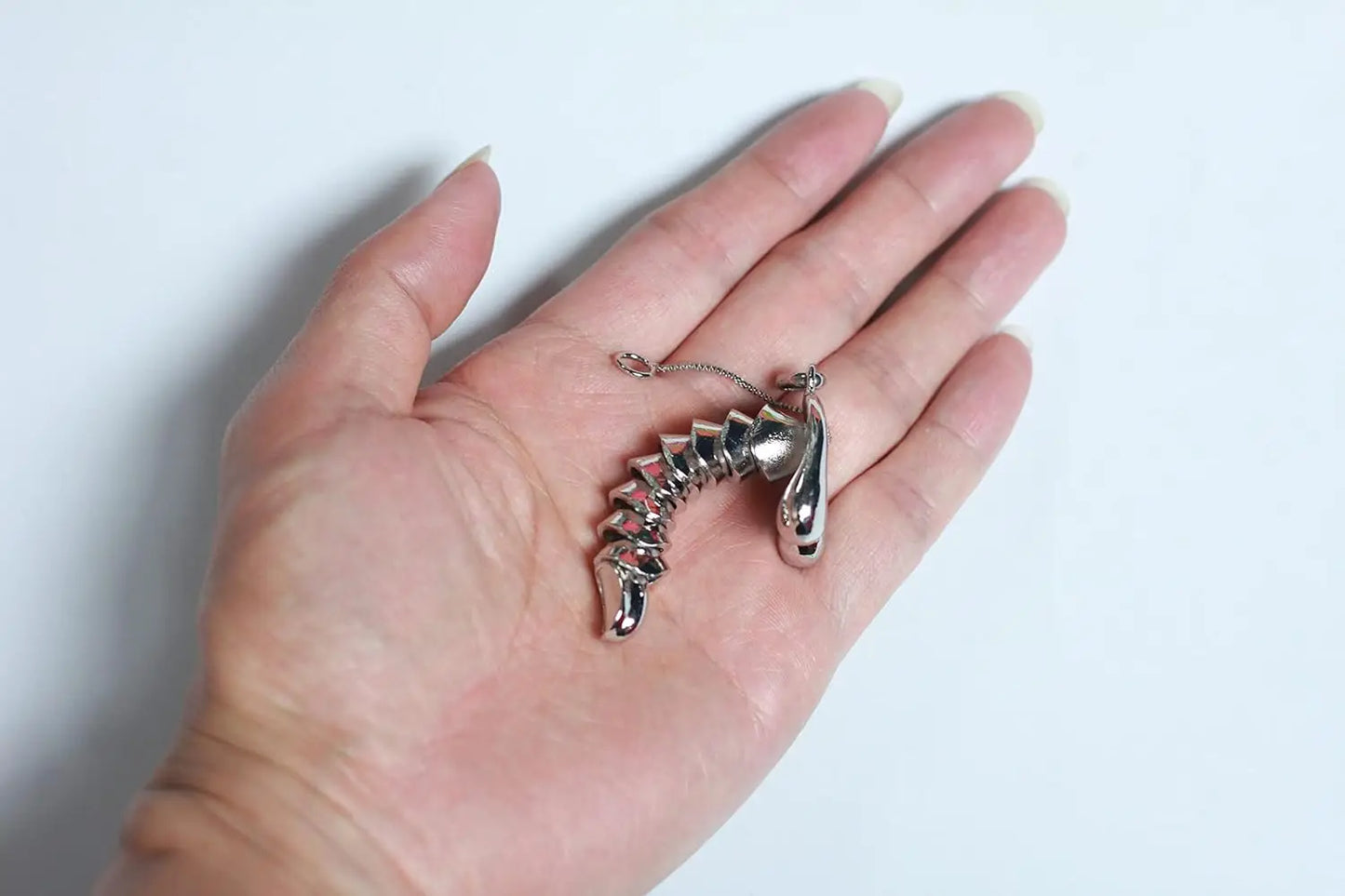 Heavy Funny Necklace Including 21.8 Inch Chain and 1 Inch Pendant