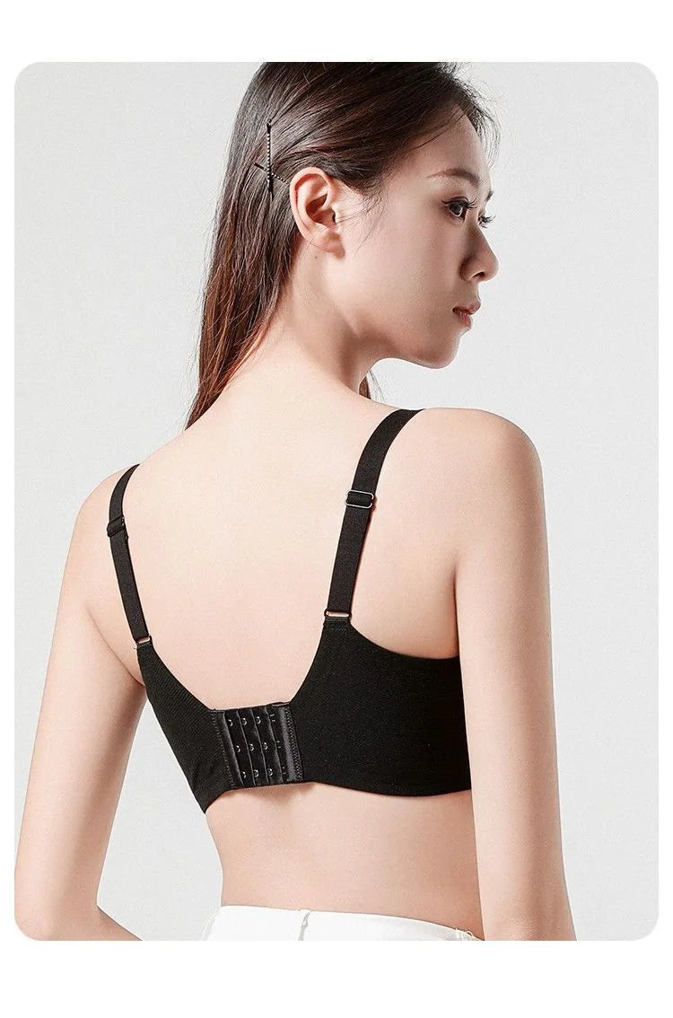 Wireless Lightly Lined Bra for Women Small Bust Support Anti Sagging Flexible Comfort Everyday Wear Enhancement S-XL BANERDANNI