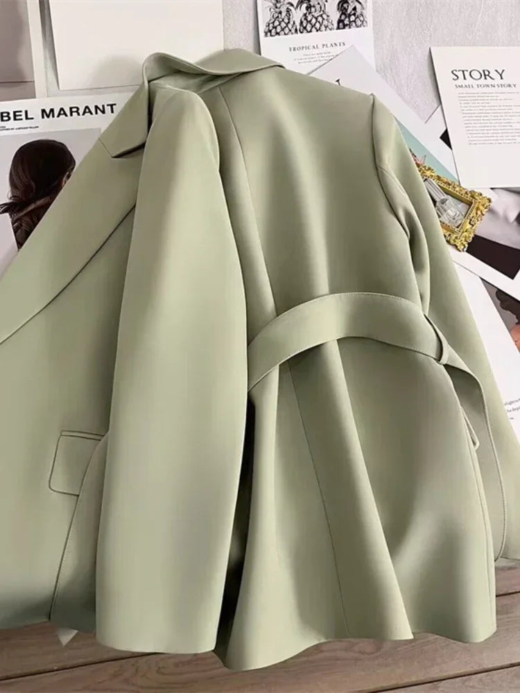 Blazer for Women Spring Autumn New in Outer Wears Office Lady Fashion Blazers Loose Fit  Women Clothing Coats Women's Jacket