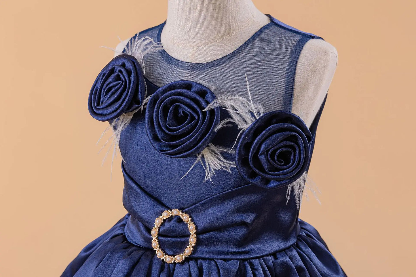 Children's Evening Gowns Flower Girl Gowns Long Dress Girls Hosting Party Birthday Gowns